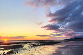 Earnse Bay at sunset